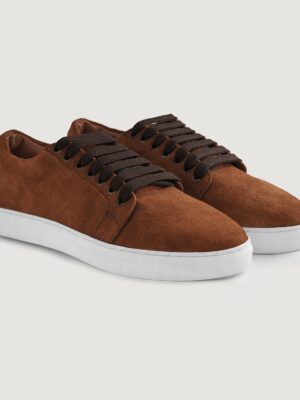 Murphy Low Top Brown Suede Sneakers