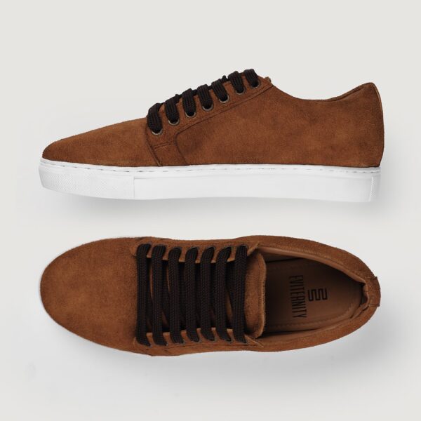 Murphy Low Top Brown Suede Sneakers