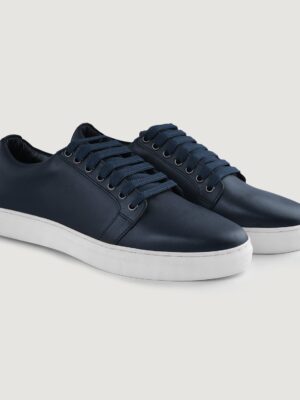 Murphy Low Top Midnight Blue Leather Sneakers