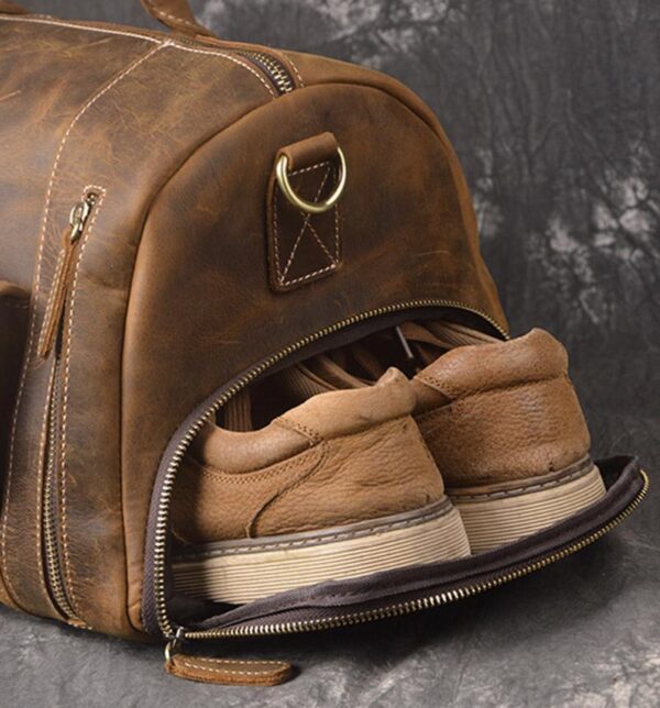 Leather Duffle Bag | Pullman Leather Duffle Bag