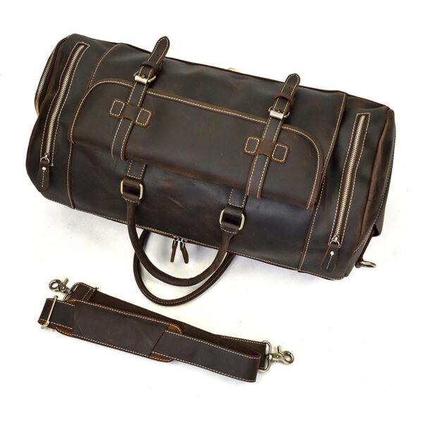 Leather Duffle Bag | Pullman Leather Duffle Bag