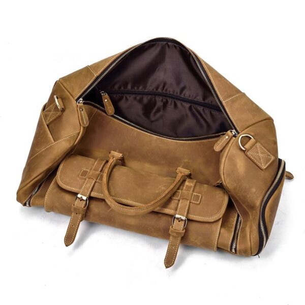 Leather Duffle Bag | Pullman Leather Duffle Bag