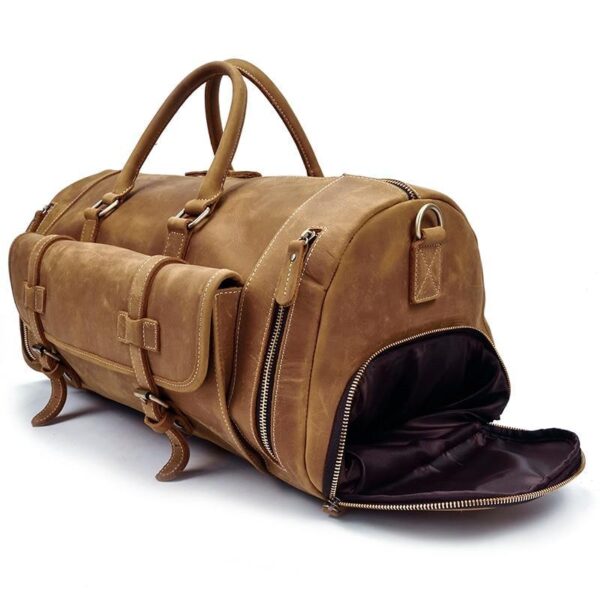 Leather Duffle Bag | Pullman Leather Duffle Bag