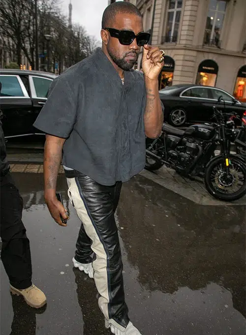 Kanye West Mens Leather Pants