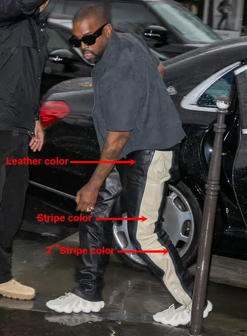 Kanye West Mens Leather Pants